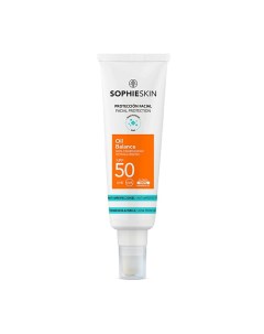 Флюид для кожи лица, склонной к акне, солнцезащитный SPF 50 Sophieskin