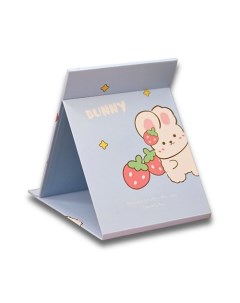 Зеркало настольное "Happy bunny" blue Ilikegift