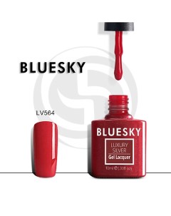 Гель лак Luxury Silver Бордовое искушение Bluesky