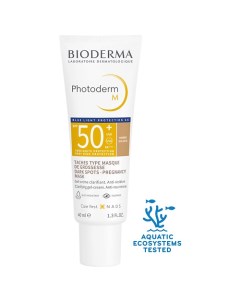 Солнцезащитный крем-гель Photoderm M SPF 50+ (темный оттенок) 40.0 Bioderma