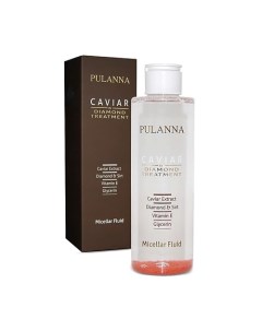 Мицеллярная вода Икра и Бриллиантовая пудра Treatment Micellar Fluid 200 0 Pulanna