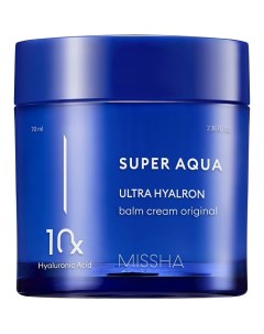 Крем-бальзам для лица Super Aqua Ultra Hyalron увлажняющий Missha