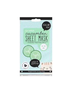 ! SHEET MASK CUCUMBER Маска для лица ультра-увлажняющая и успокаивающая "Огурец" Oh k