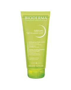 Гель Актив для умывания жирной и проблемной кожи лица Sebium 200.0 Bioderma