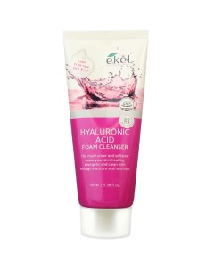 Пенка для умывания с Гиалуроновой кислотой Увлажняющая Foam Cleanser Hyaluronic Acid 100.0 Ekel