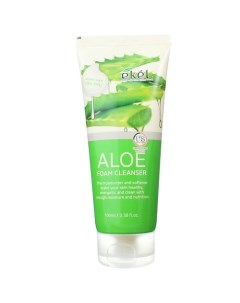 Пенка для умывания с Алоэ Успокаивающая Foam Cleanser Aloe 100.0 Ekel