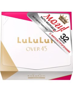 Маска упругость и увлажнение зрелой кожи Over 45 Pink Camellia Lululun