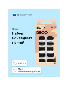 Набор накладных ногтей ESSENTIAL Deco.