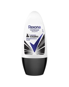 Дезодорант-антиперспирант шариковый усиленная защита Невидимая Rexona