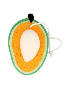 Губка для тела со шнурком mango Deco.