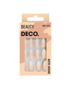 Набор накладных ногтей BRIGHT GLOW Deco.