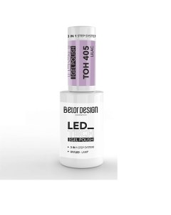 Лак гель для ногтей Led Tech 3в1 Belor design