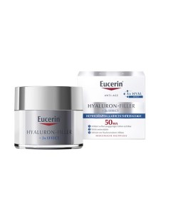 Ночной антивозрастной крем для ухода за кожей Hyaluron-Filler Eucerin