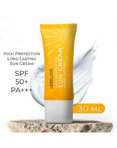 Крем солнцезащитный Длительное действие High Protection Long Lasting Sun Cream SPF50+ PA+++ 30.0 Lebelage