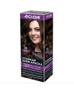 Стойкая крем краска для волос 3D Eclair