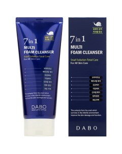 Пенка для умывания мультифункциональная 7 в 1 Multi Foam Cleanser Dabo