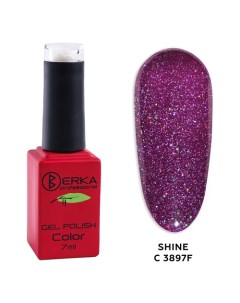 Гель лак для ногтей Shine C Berka