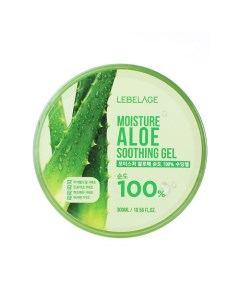 Гель для Лица и Тела Универсальный с Экстрактом Алоэ 100% Gel Aloe Vera 100% 300.0 Lebelage