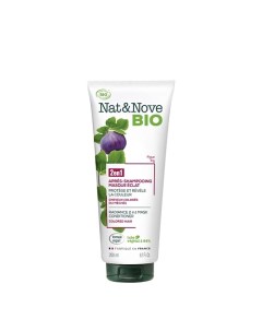 Маска кондиционер 2 в 1 для окрашенных волос Инжир Nat Nove Bio Mask Conditioner Keranove