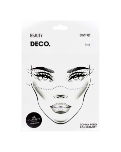 Кристаллы для лица и тела FACE CRYSTALS by Miami tattoos Vice Deco.