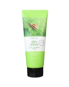 Пенка для умывания с Муцином улитки Регенерирующая Cleansing Foam Snail 180.0 Lebelage