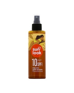 Масло для загара с золотистой пылью SPF-10 190.0 Sun look