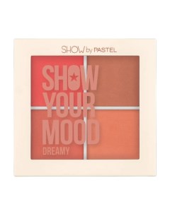 Румяна SHOW YOUR MOOD BLUSH PALETTE Pastel