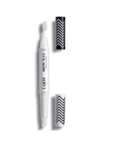 Воск-карандаш для фиксации бровей Brow wax pencil & styler, прозрачный L'arte del bello