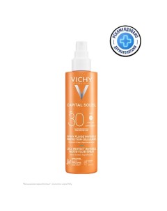 Capital Soleil Солнцезащитный увлажняющий спрей SPF30 Vichy