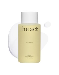 Шампунь бессульфатный для глубокого очищения DETOX 280.0 The act