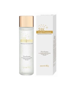 Антивозрастная эссенция для лица с коллоидным золотом 24K Gold Premium First Essence 150.0 Secret key