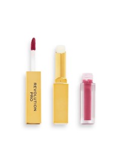 Жидкая помада и бальзам для губ 2 в 1 2 В 1 SUPREME STAY 24H LIP DUO Revolution pro