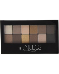 Палетка теней The Nudes Maybelline new york