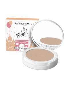 Пудра компактная фиксирующая ECLAT NATUREL A LA FRENCH Alvin d'or