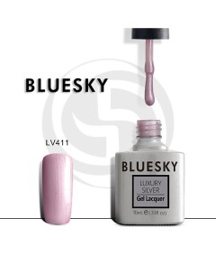 Гель лак Luxury Silver Перламутровые облака Bluesky