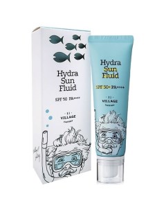 Увлажняющий солнцезащитный крем-флюид Hydra Sun Fluid SPF50+ PA++++ 50.0 Village 11 factory