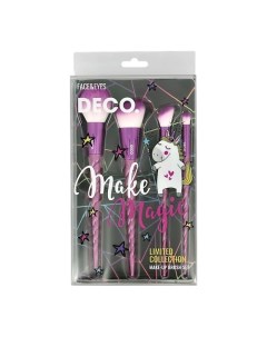 Набор кистей для макияжа MAKE MAGIC Deco.