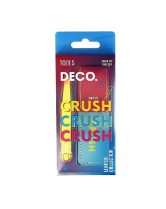 Пинцет для бровей CRUSH CRUSH CRUSH в чехле Deco.