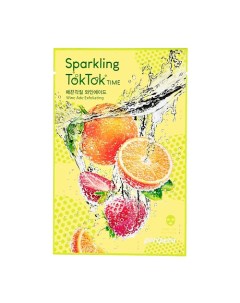 Маска для лица SPARKLING TOKTOK TIME с экстрактом вина 18 Peripera