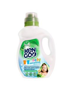 Эко Гель концентрат для стирки детского белья Natural Baby Sensitive Kengoo