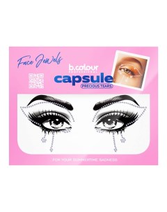 Стразы для лица и волос самоклеящиеся Precious tears B COLOUR PROFESSIONAL CAPSULE 7days