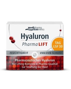 Дневной крем SPF 30 Hyaluron Pharma 50.0 Medipharma cosmetics