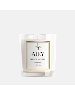 Свеча ароматическая FRENCH VANILLA с деревянным фитилем 190.0 Airycandles