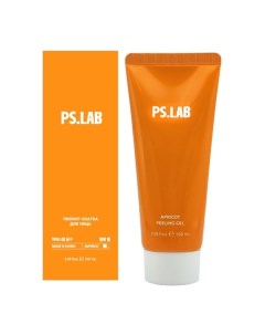 Пилинг скатка для лица с натуральным экстрактом абрикоса Apricot Peeling Gel Ps.lab