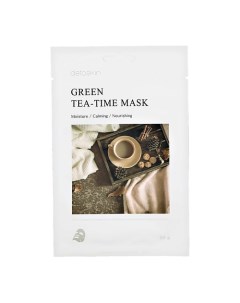 Маска для лица TEA-TIME c экстрактом листьев зеленого чая 30.0 Detoskin