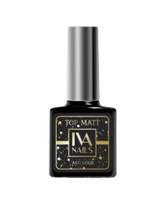 Матовый топ Gold 8.0 Iva nails