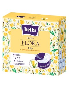 Прокладки ежедневные Panty FLORA Tulip 70.0 Bella