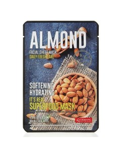 Маска для лица SUPERFOOD с экстрактом миндаля 25.0 Dermal