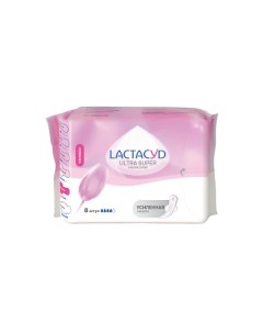 Прокладки для использования в критические дни Ultra Super 8.0 Lactacyd