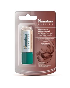 Бальзам для губ интенсивно увлажняющий с маслом какао INTENSIVE MOISTURIZING COCOA LIP BALM Himalaya since 1930